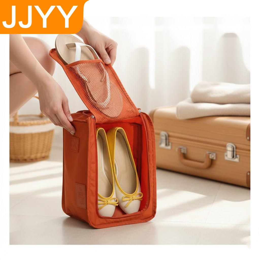 Travel Ziplock Bags - Portable Travel Shoe Organizer Bag Multifunctional