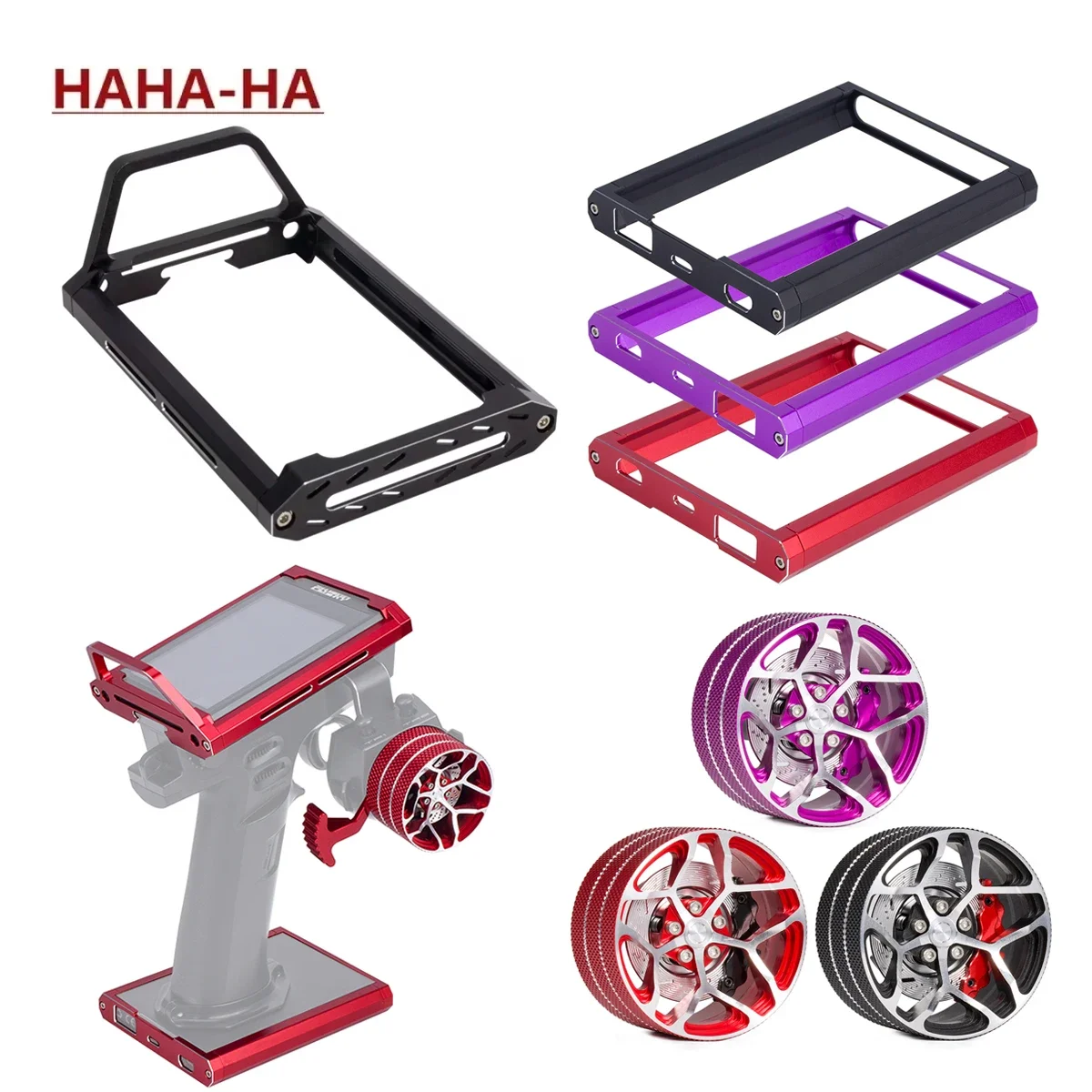 Travel Accessories For Car - CNC Aluminum Transmitter Protector Frame Bracket