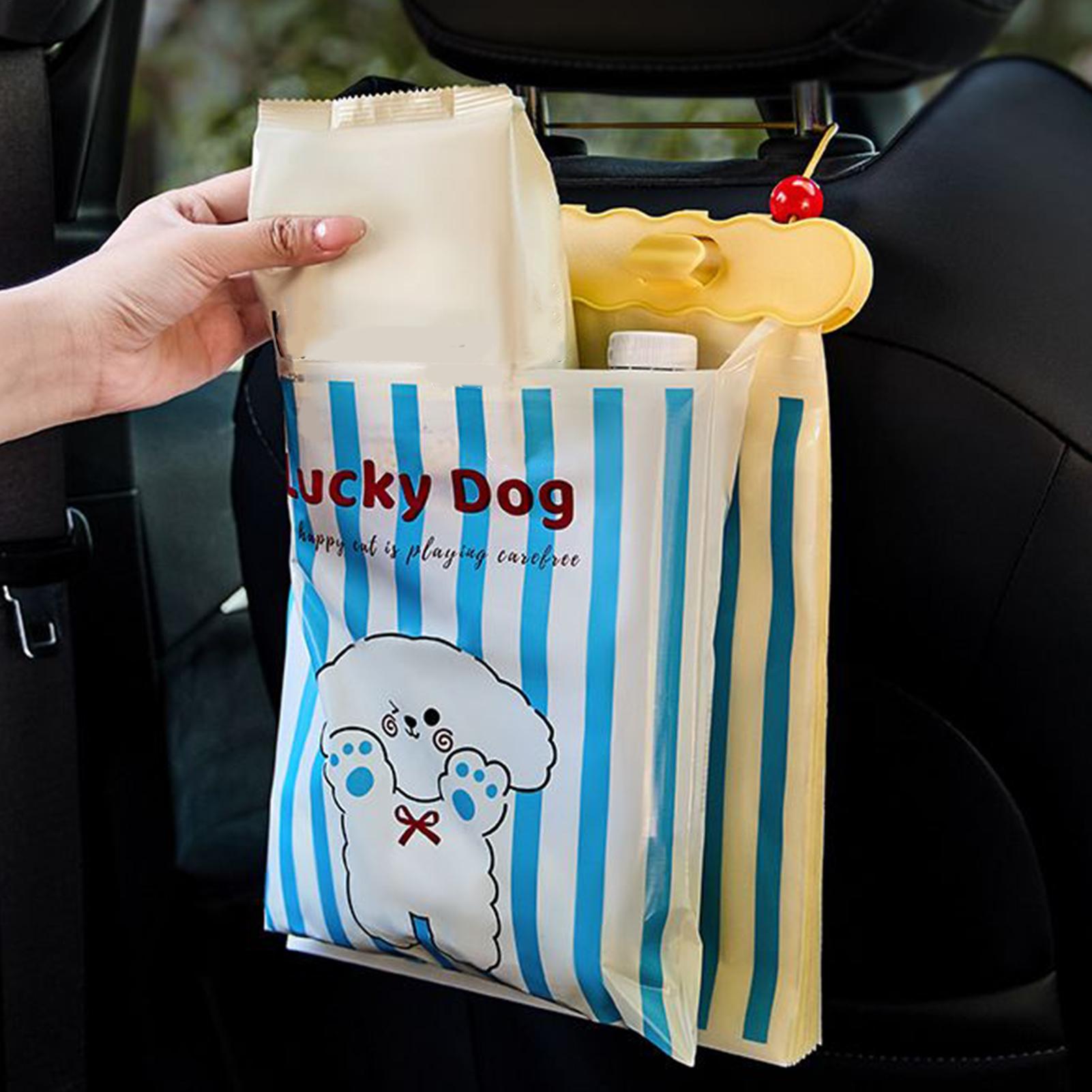 Car Seat Travel Bag - Car Trash Bag 20 Pieces Back