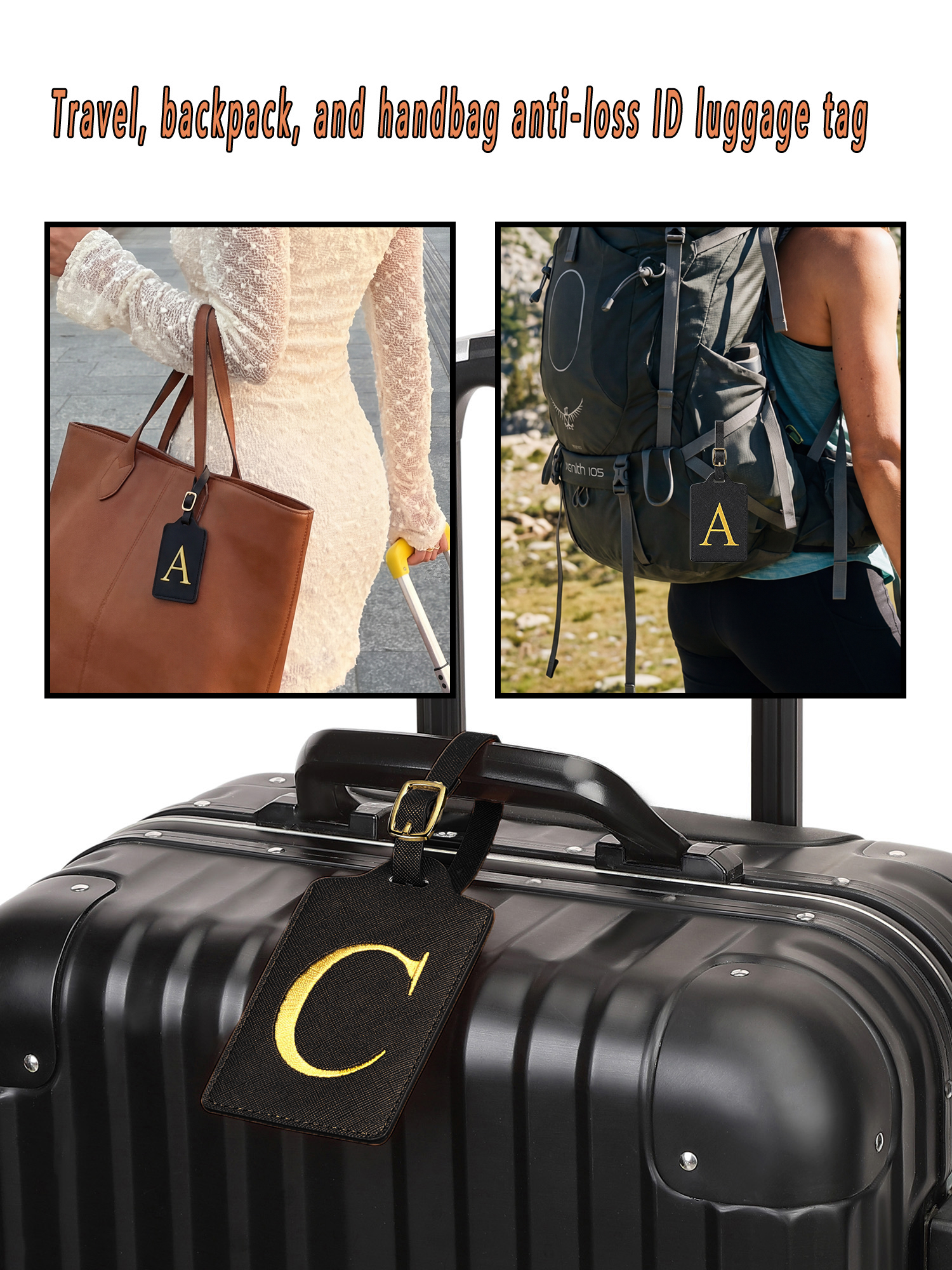 Travel Accessories List - New solid color antiloss luggage tag
