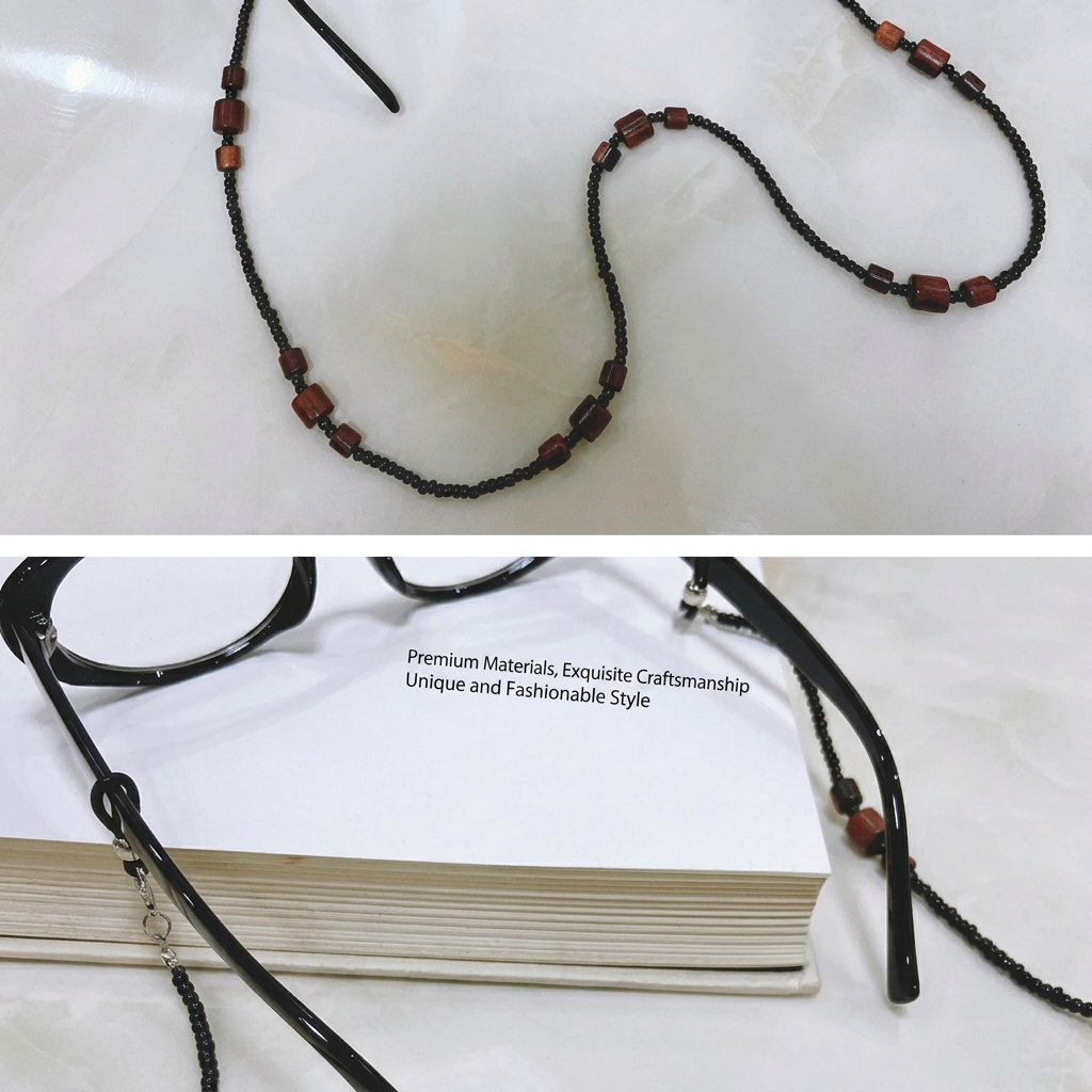 Travel Reading Accessories - Glasses Lanyard Versatile Decorative Eyeglass Strap