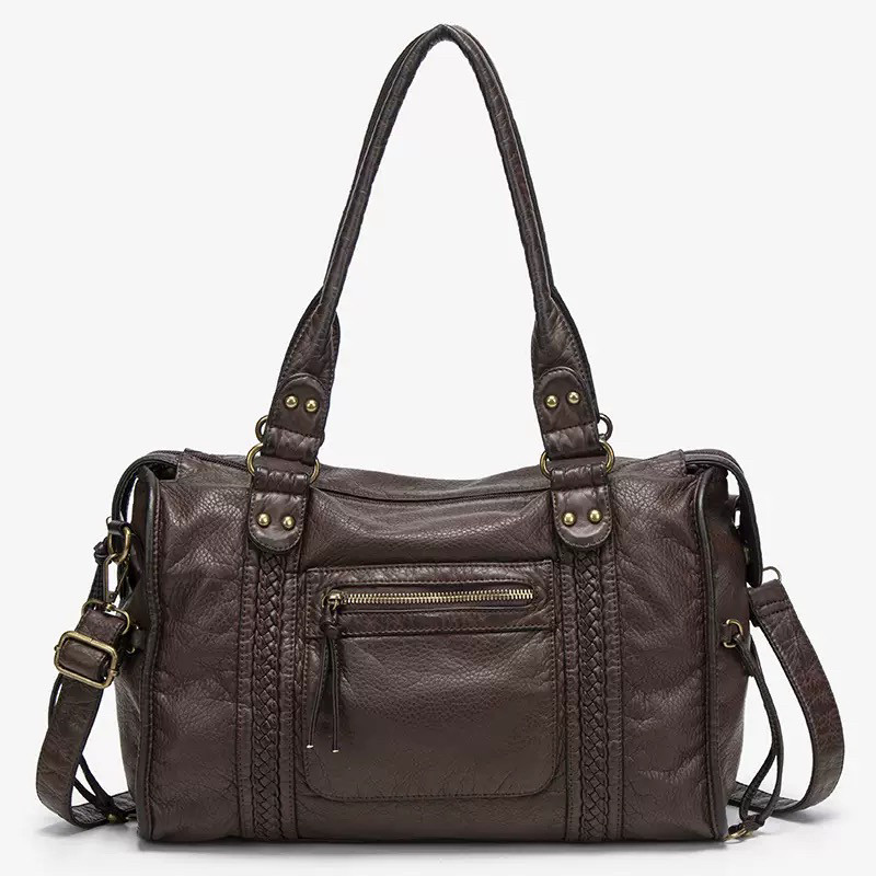 Travel Ziplock Bags - Women City Bag Vintage Antique Bronze