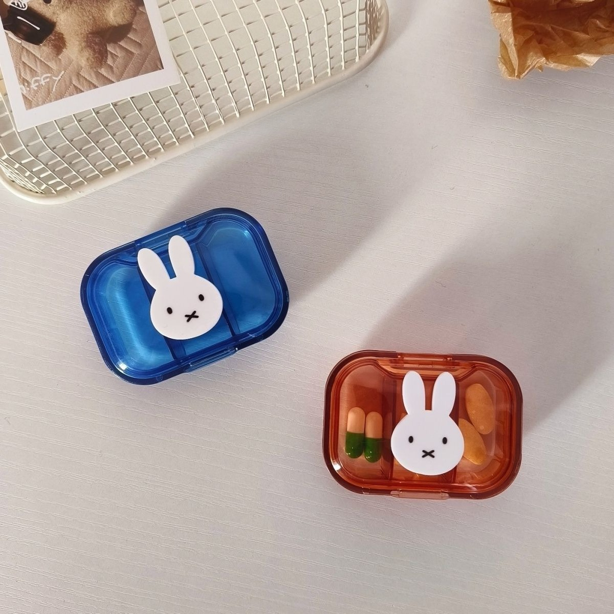 Kawaii Miffy Storage Box Carto - Travel Accessories Kids ulasan dan harga