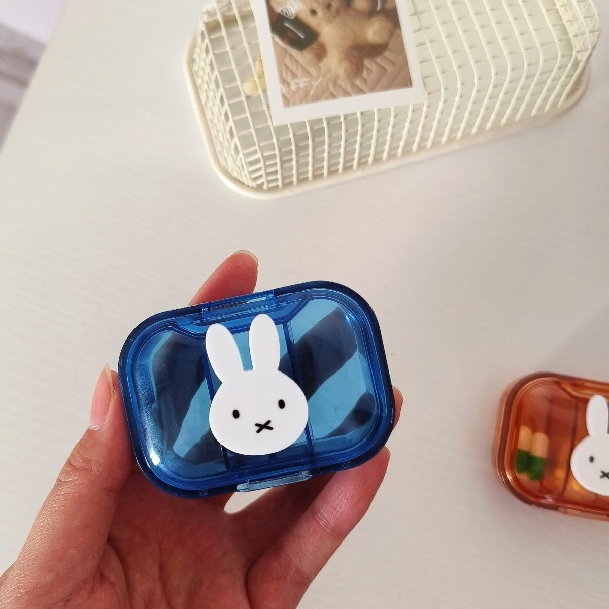 Kawaii Miffy Storage Box Carto - Travel Accessories Kids ulasan dan harga