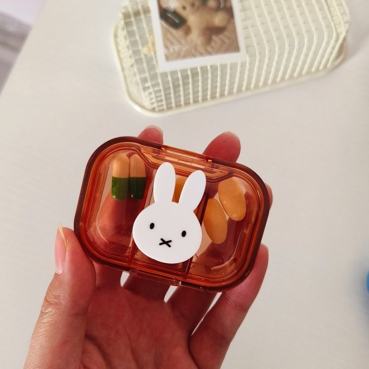 Kawaii Miffy Storage Box Carto - Travel Accessories Kids ulasan dan harga