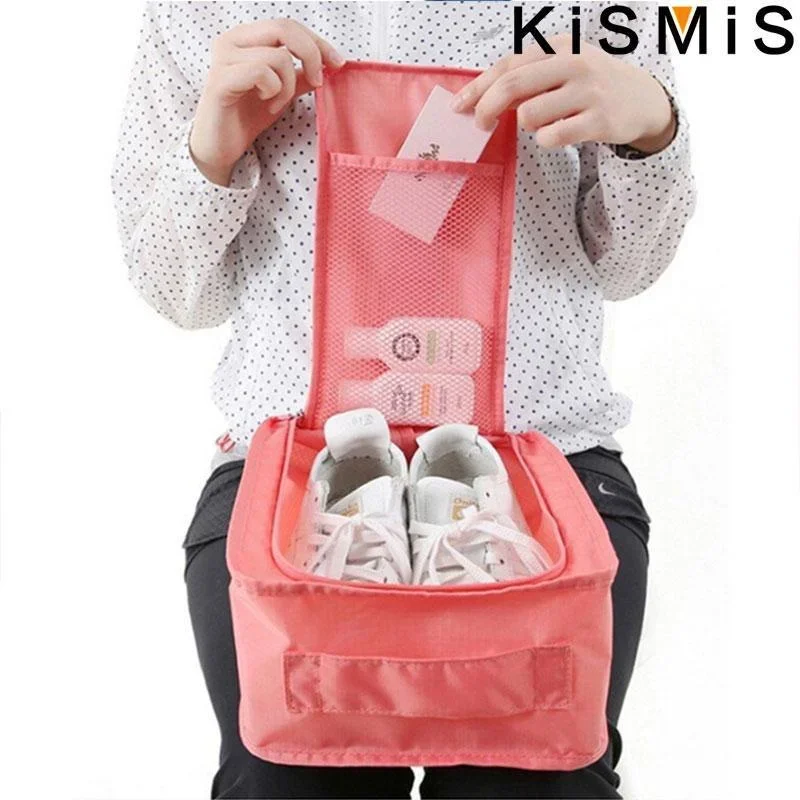 Portable Travel Shoe Organizer - Travel Ziplock Bags ulasan dan harga