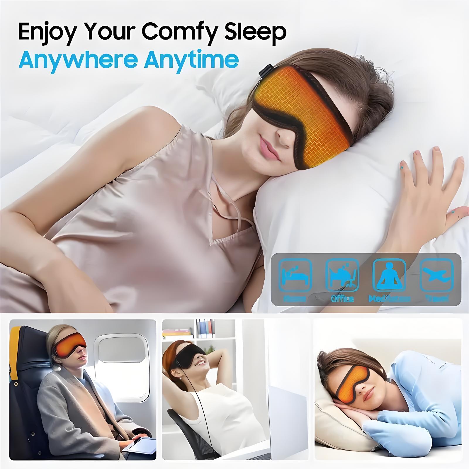 Heated Eye Mask Eye Mask for D - Travel Accessories Eye Mask ulasan dan harga