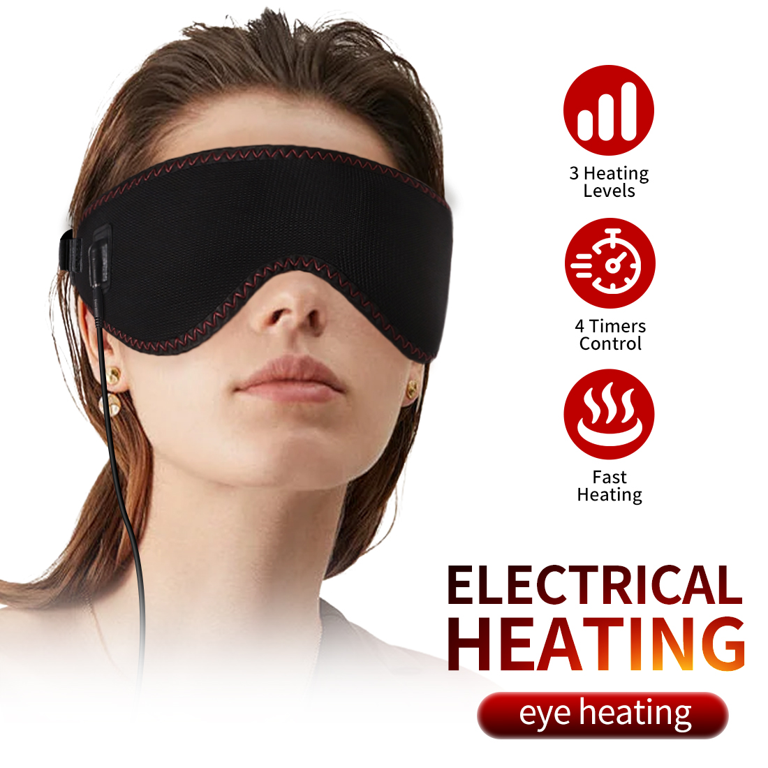 Heated Eye Mask Eye Mask for D - Travel Accessories Eye Mask ulasan dan harga