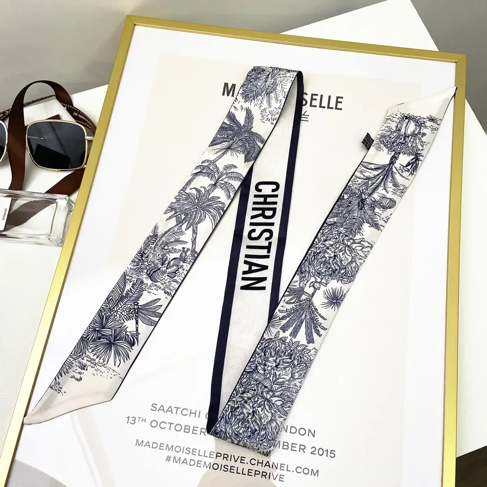 Extended Ribbon Scarf, Silk Ha - Travel Accessories For Women ulasan dan harga