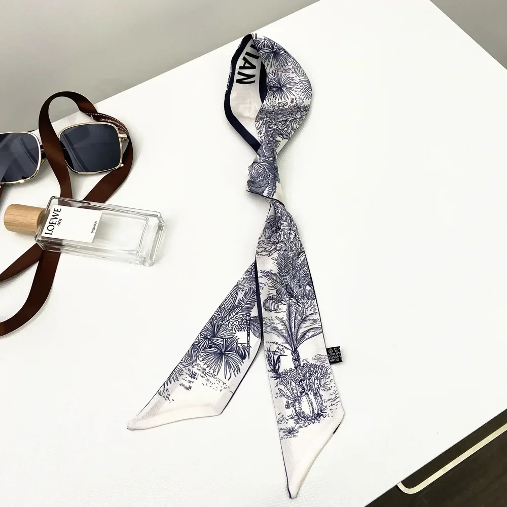 Extended Ribbon Scarf, Silk Ha - Travel Accessories For Women ulasan dan harga