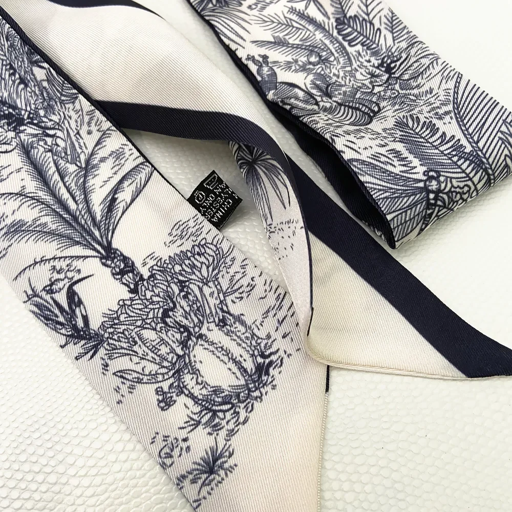 Extended Ribbon Scarf, Silk Ha - Travel Accessories For Women ulasan dan harga