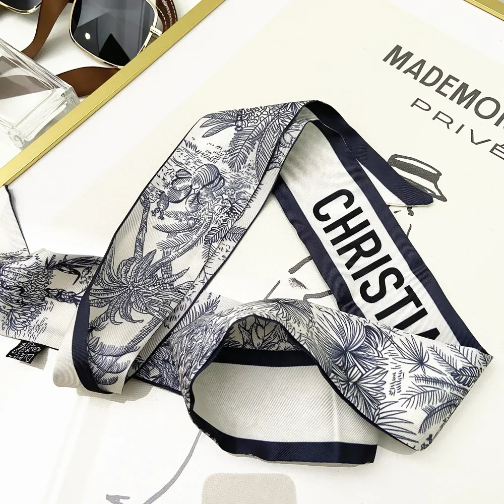 Extended Ribbon Scarf, Silk Ha - Travel Accessories For Women ulasan dan harga