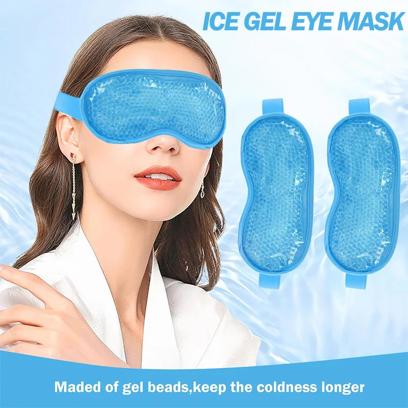 Gel Ice Eye Mask, Ice Eye Beau - Travel Accessories Eye Mask ulasan dan harga