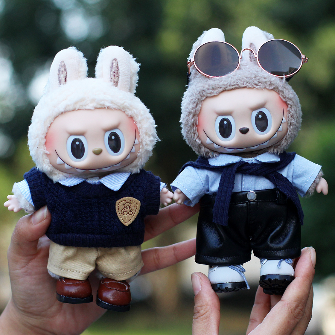 For Labubu V2 V1 Plush Idol Cl - Travel Accessories With Kids ulasan dan harga