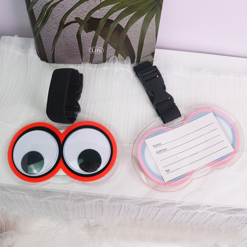 Cute Eyes Luggage Tags Funny S - Travel Accessories List ulasan dan harga