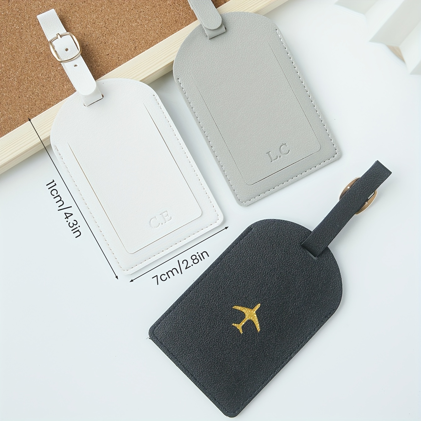 1PC Custom Initials Luggage Ta - Travel Accessories List ulasan dan harga
