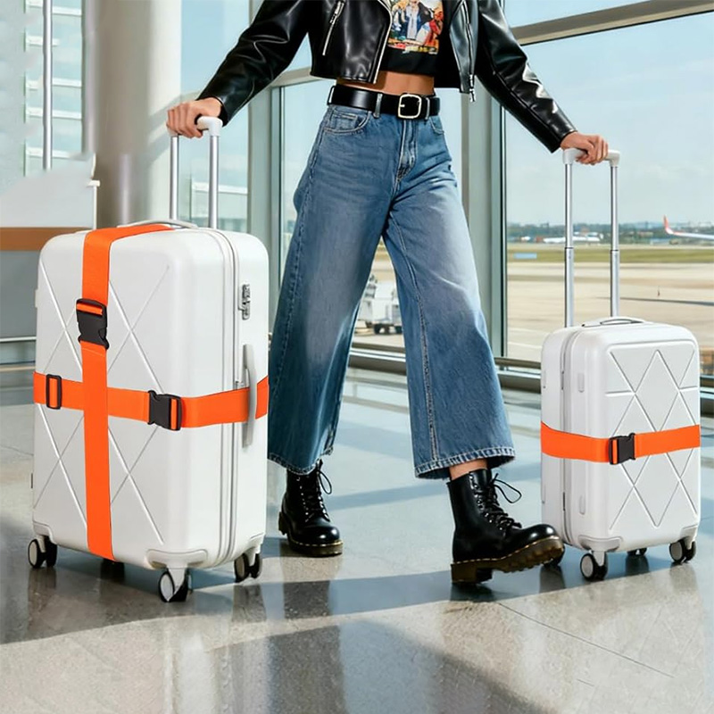 NEW Straight Shaped Luggage St - Travel Accessories Plane ulasan dan harga