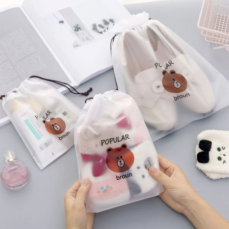 5PCS Shoe dust storage bag Zip - Travel Ziplock Bags ulasan dan harga