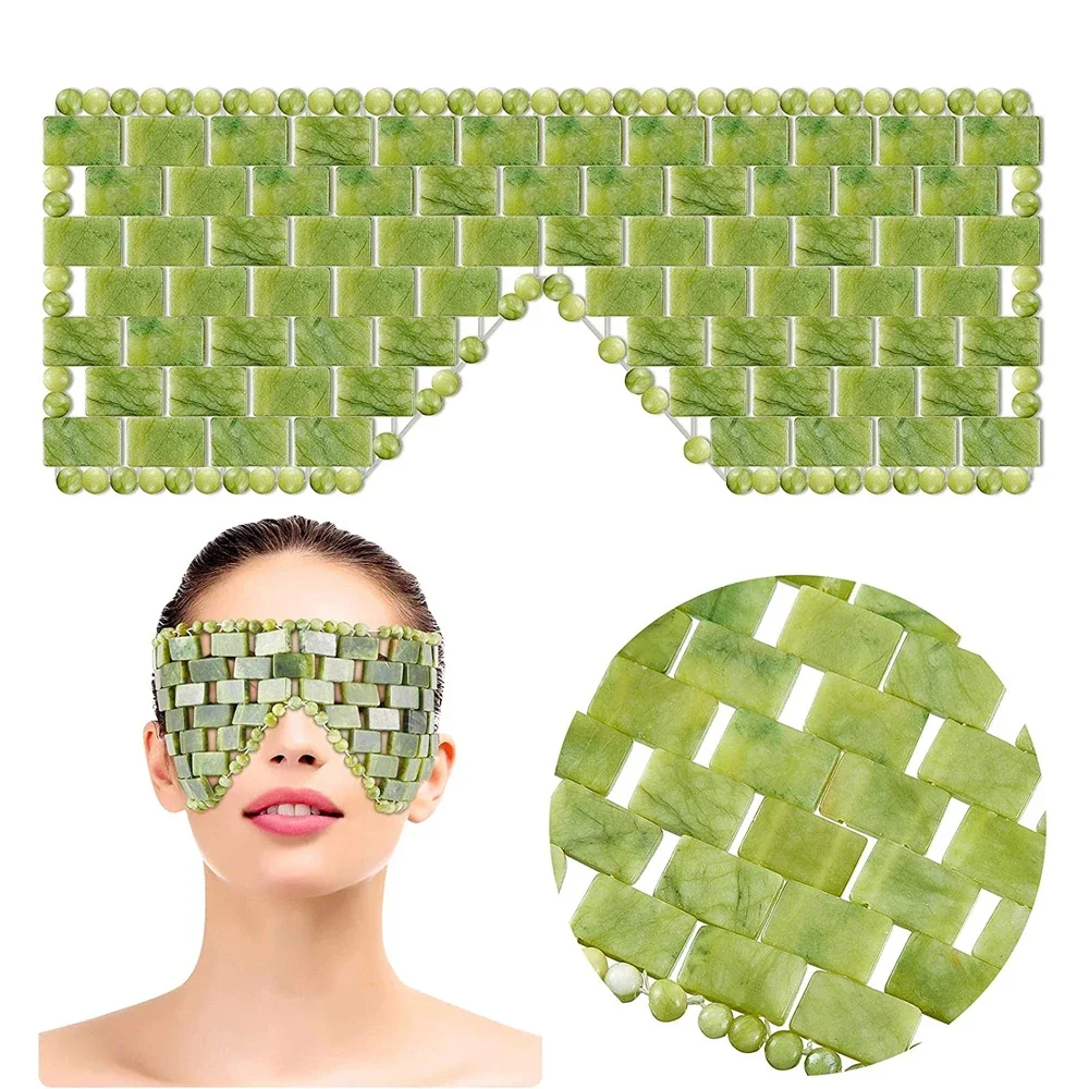 Cooling Jade Eye Mask Massager - Travel Accessories Eye Mask ulasan dan harga
