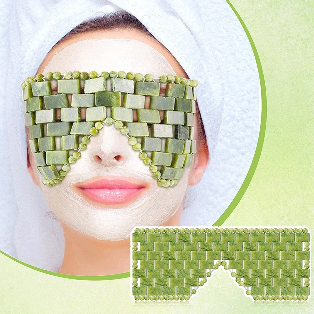 Cooling Jade Eye Mask Massager - Travel Accessories Eye Mask ulasan dan harga