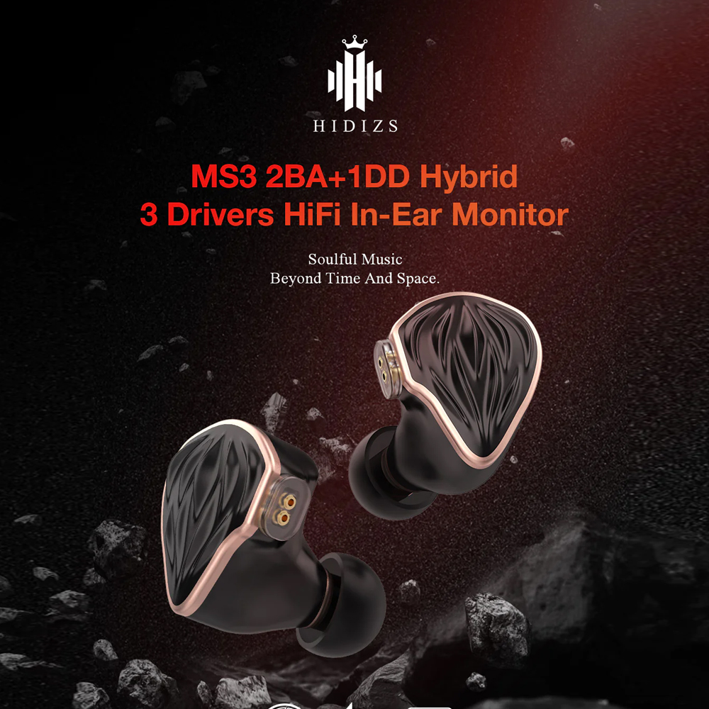 Hidizs MS3 In-Ear HiFi Earphon - Earplug Set Foam ulasan dan harga