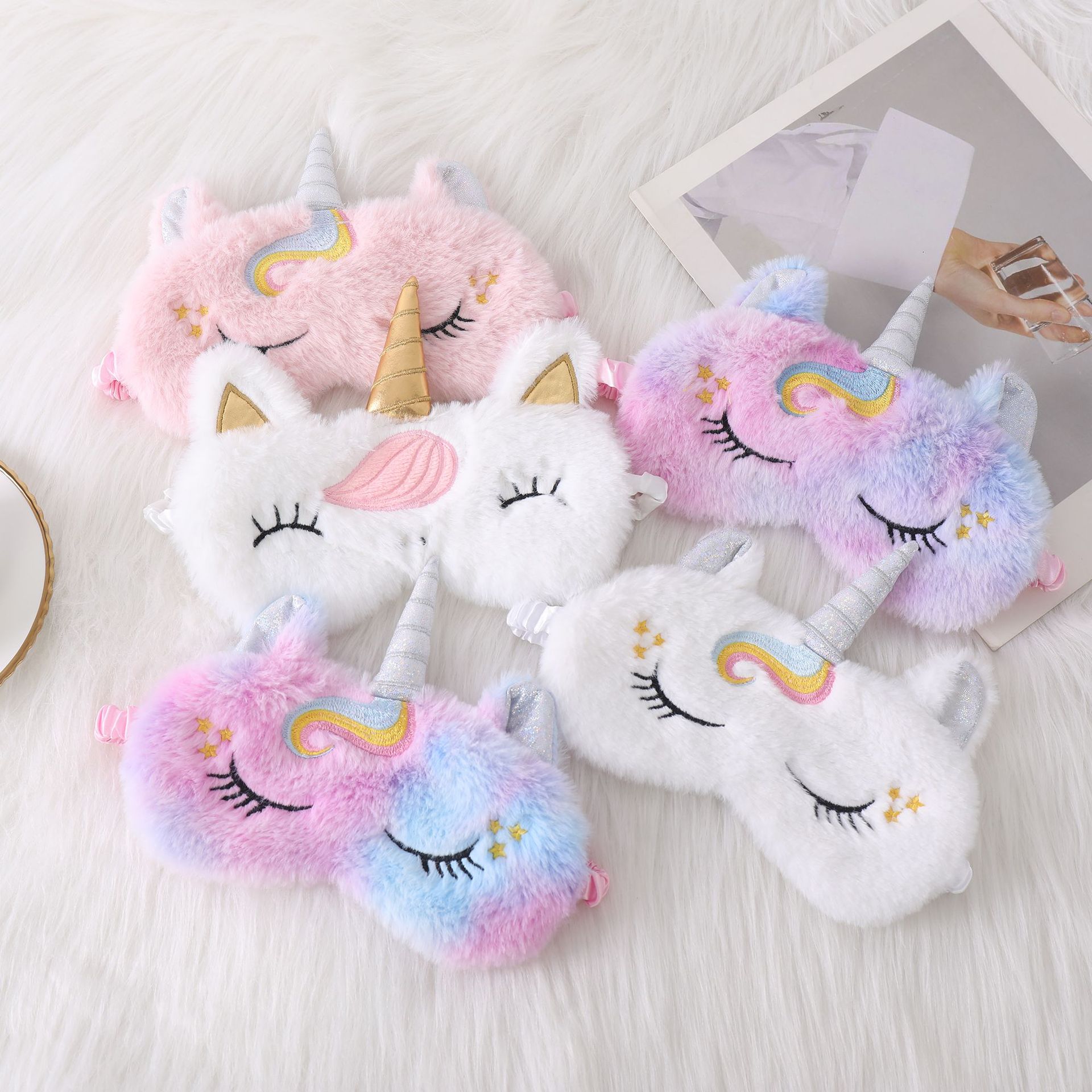 Soft Plush Sleeping Eye Masks  - Travel Accessories Eye Mask ulasan dan harga