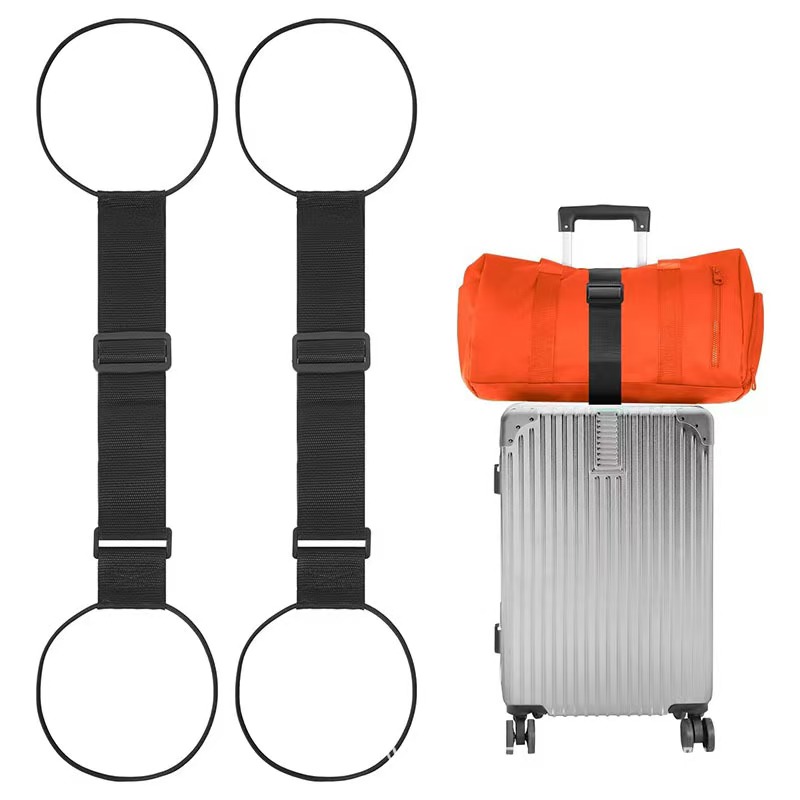 Adjustable Luggage Strap Trave - Travel Accessories Plane ulasan dan harga