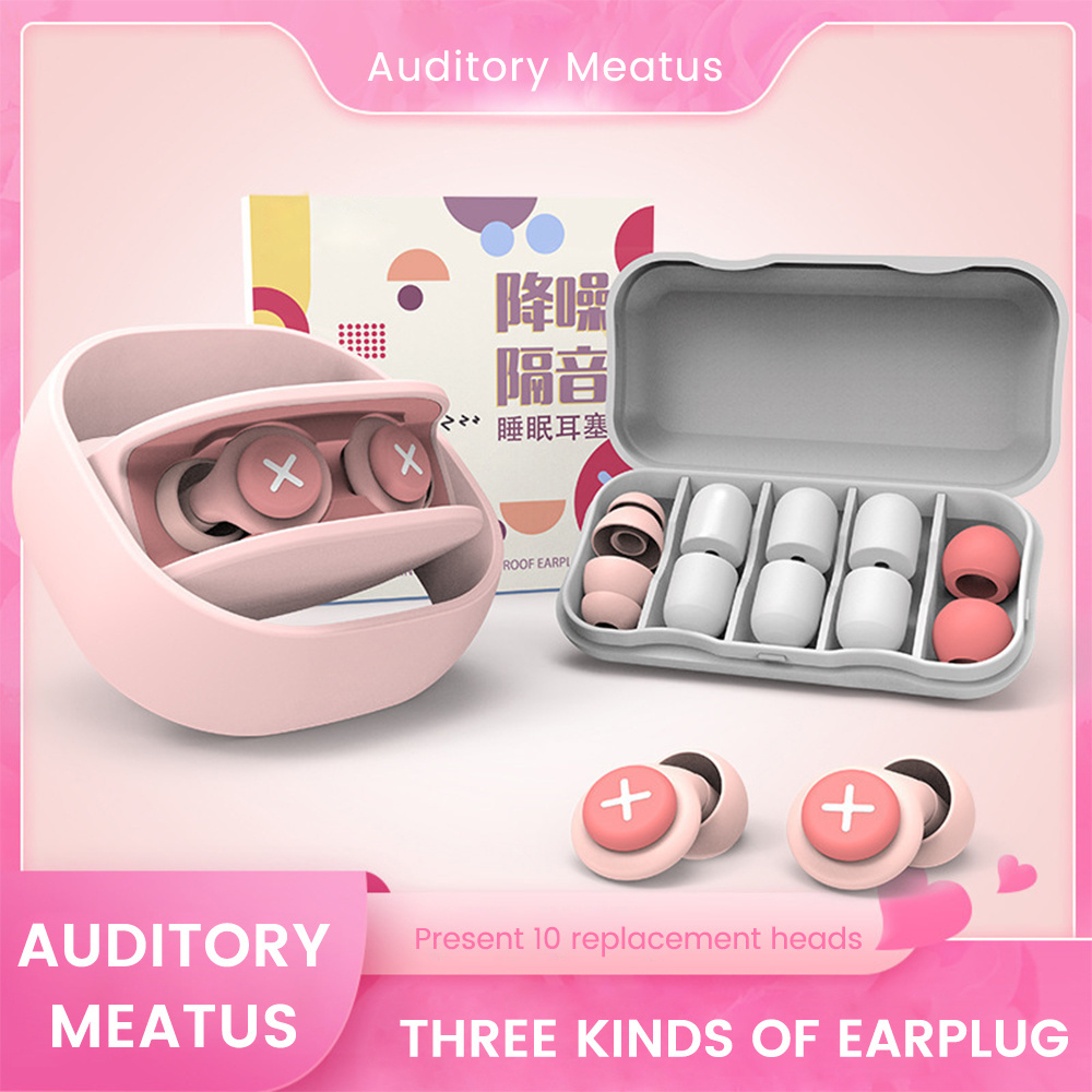 Silicone Earplug Sleep Noise E - Earplug Set Foam ulasan dan harga