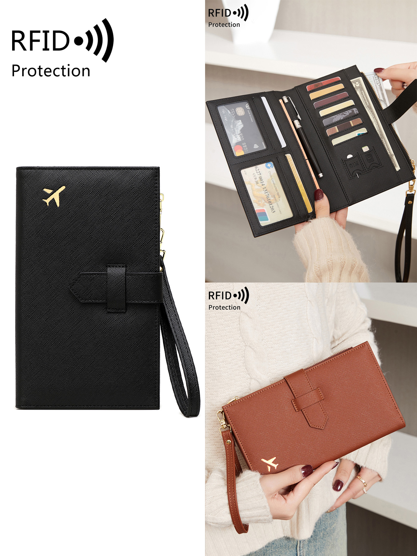 Fashionable PU leather airplan - Travel Accessories Plane ulasan dan harga