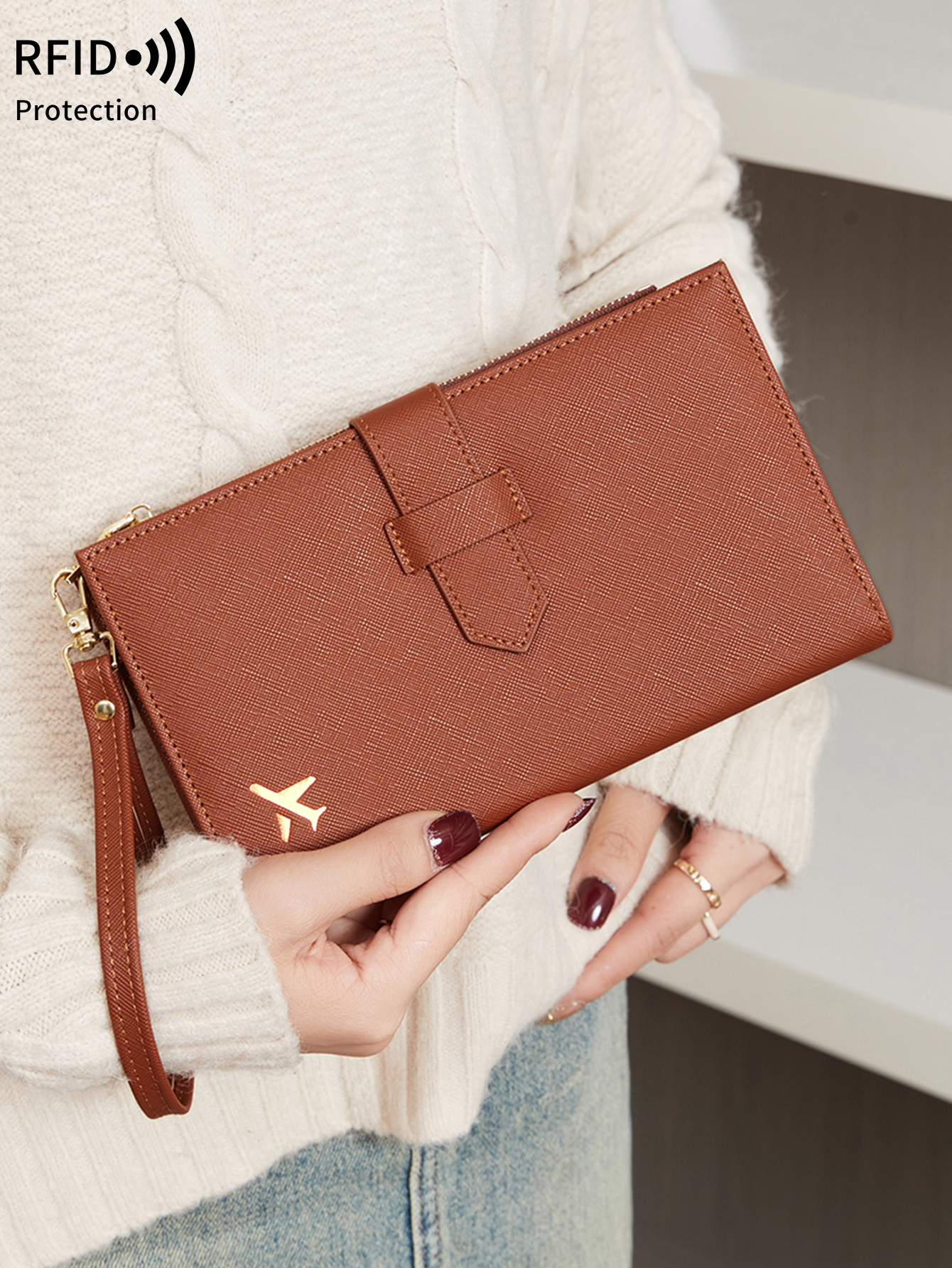 Fashionable PU leather airplan - Travel Accessories Plane ulasan dan harga