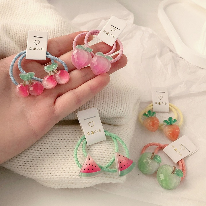 Kids Carrot Hair Ties 5 Pair N - Travel Accessories With Kids ulasan dan harga
