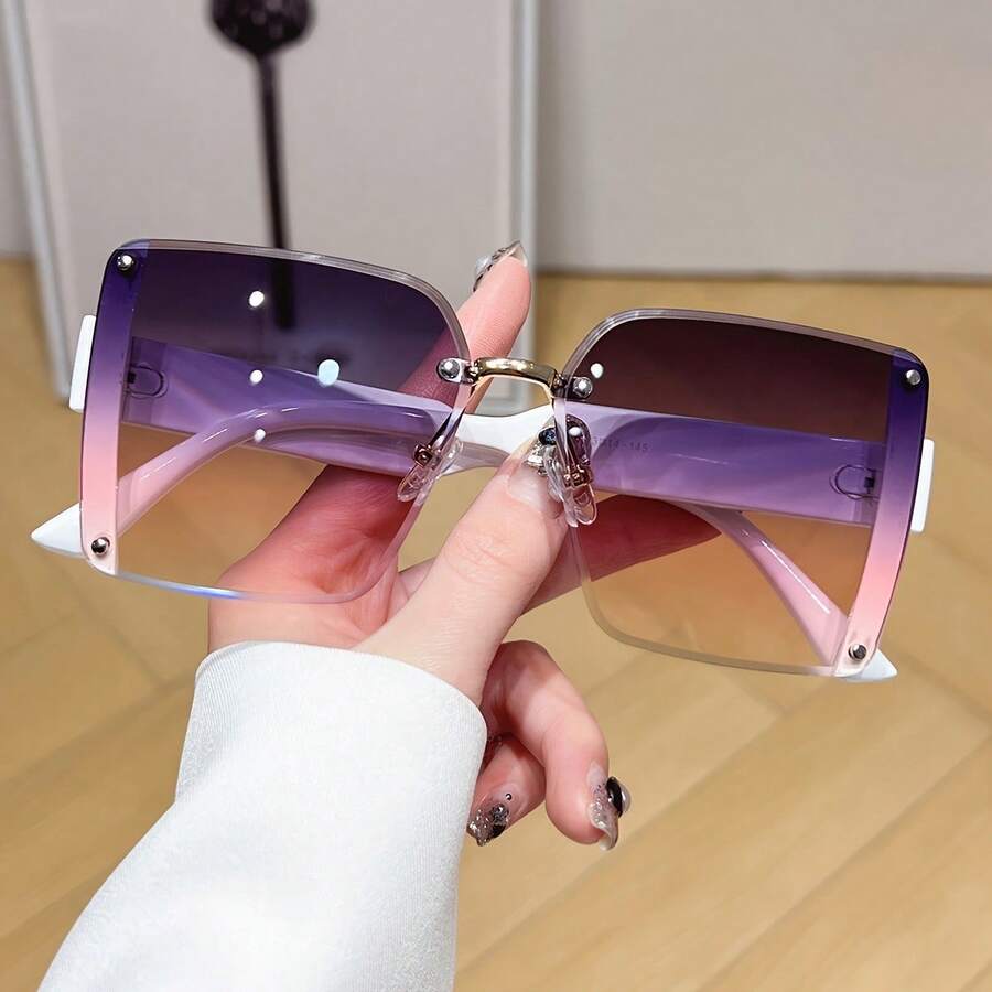Oversized Frameless Square Gra - Travel Accessories For Women ulasan dan harga