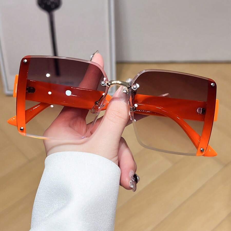 Oversized Frameless Square Gra - Travel Accessories For Women ulasan dan harga