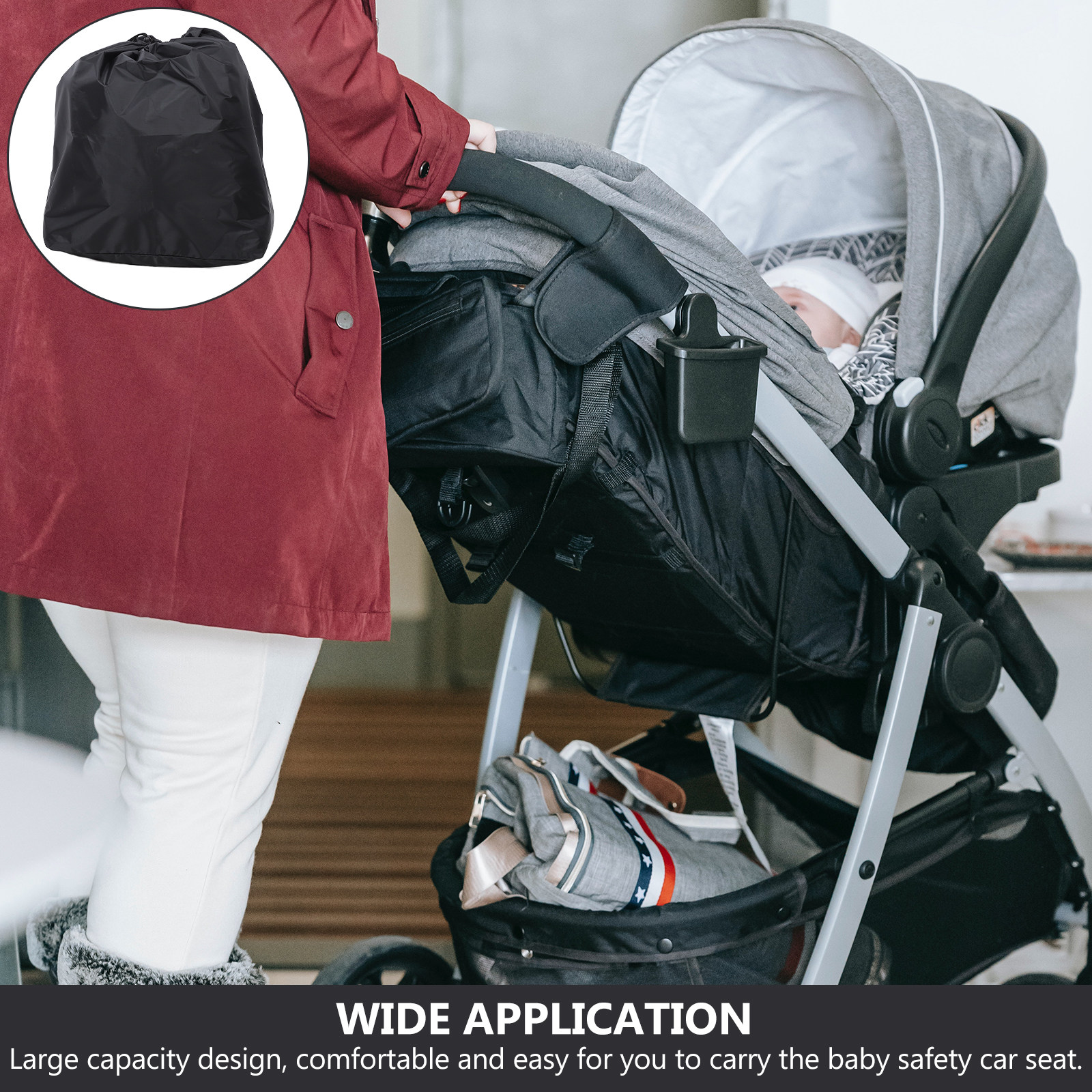 Dustproof Travel Storage Bag H - Car Seat Travel Bag ulasan dan harga