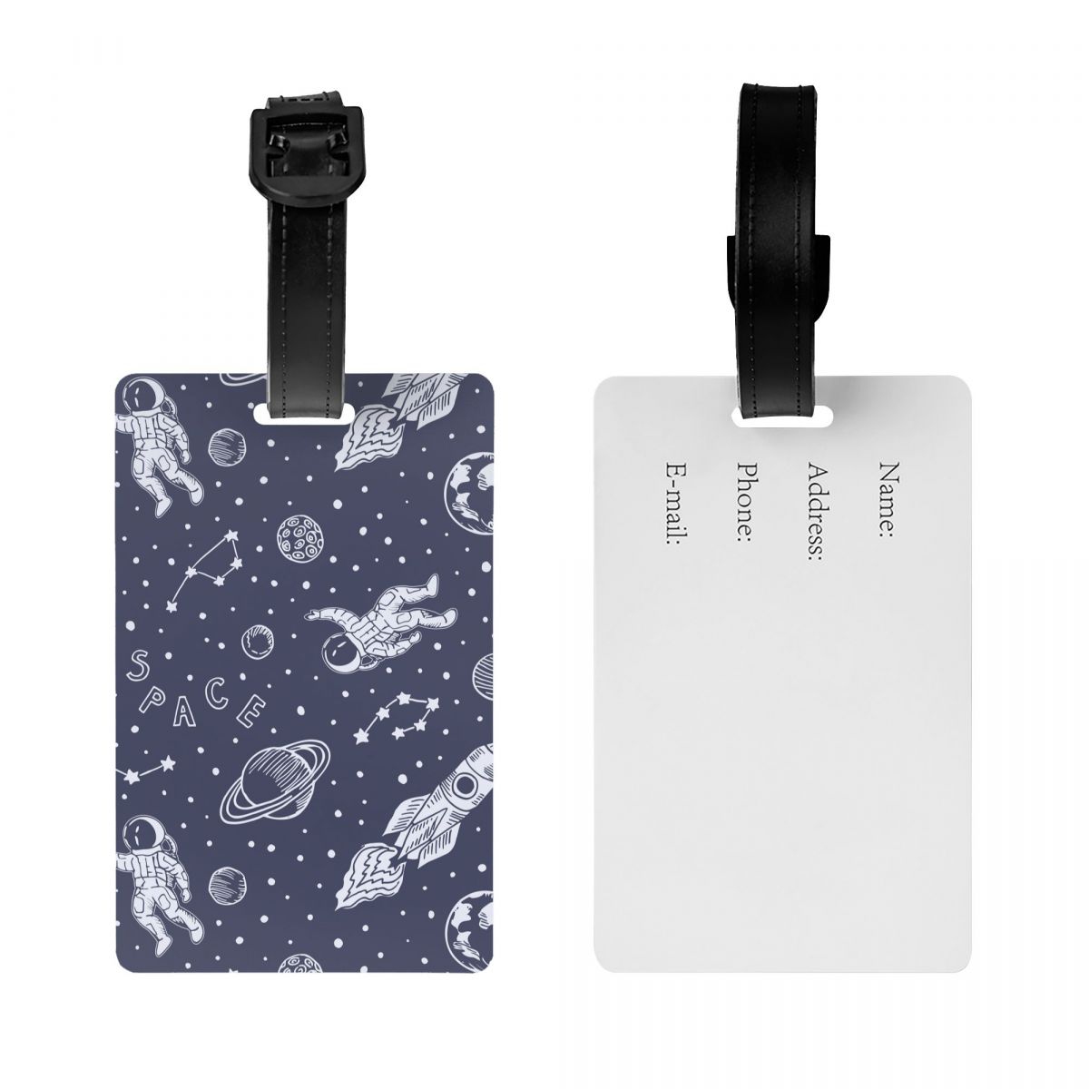 Custom Space And Astronaut Lug - Travel Accessories List ulasan dan harga