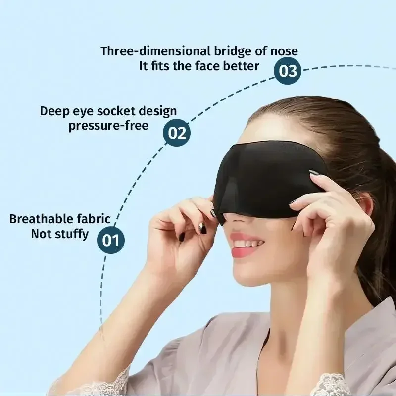 Sleeping Mask Cover Slaapmaske - Travel Accessories Eye Mask ulasan dan harga