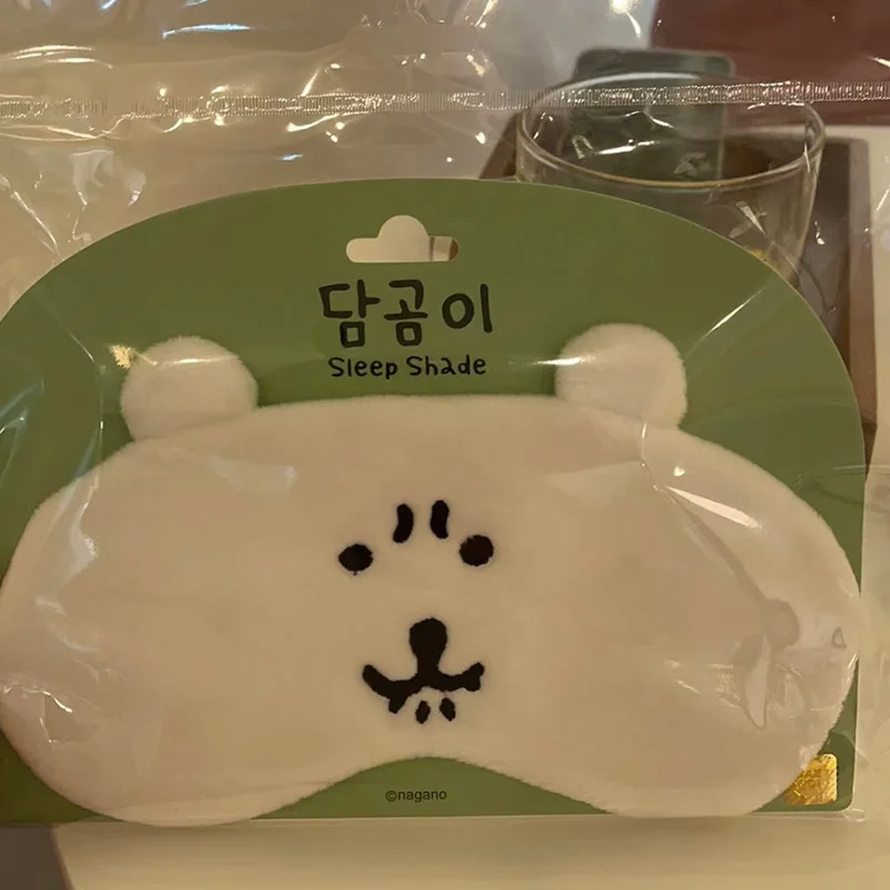 Cute Bear Pattern Sleeping Mas - Travel Accessories Eye Mask ulasan dan harga