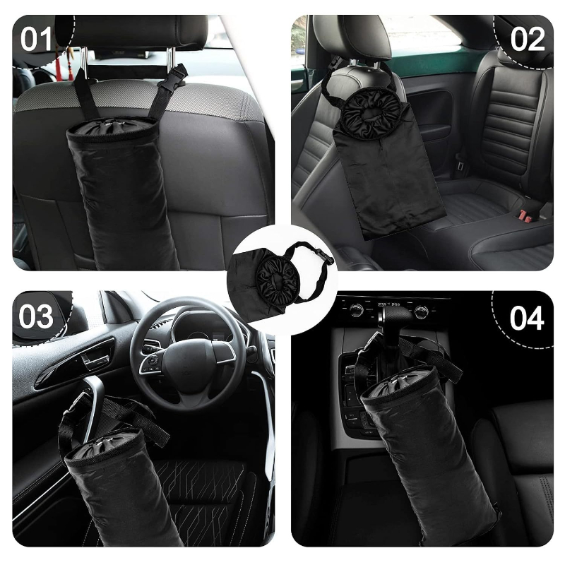 Car Trash Bag Can Hanging Back - Car Seat Travel Bag ulasan dan harga