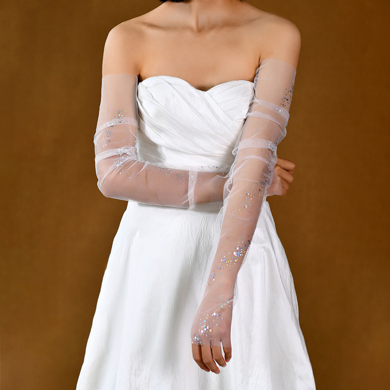 Elegant Colorful Sequins Weddi - Travel Accessories Store ulasan dan harga