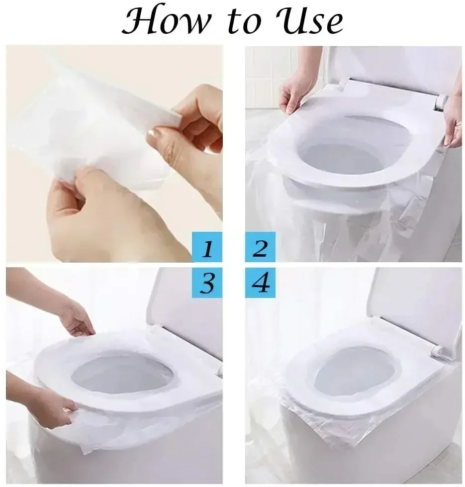 10/50PCS Biodegradable Disposa - Travel Accessories Store ulasan dan harga