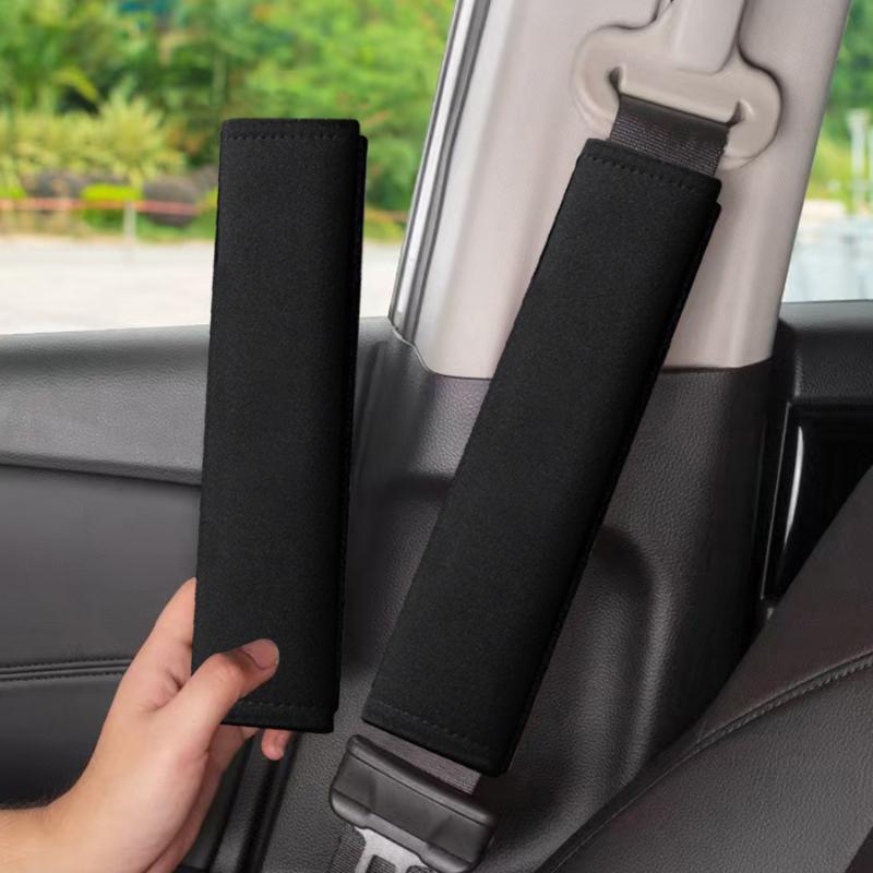 1/2pcs Soft Seat Belt Covers C - Travel Accessories For Car ulasan dan harga