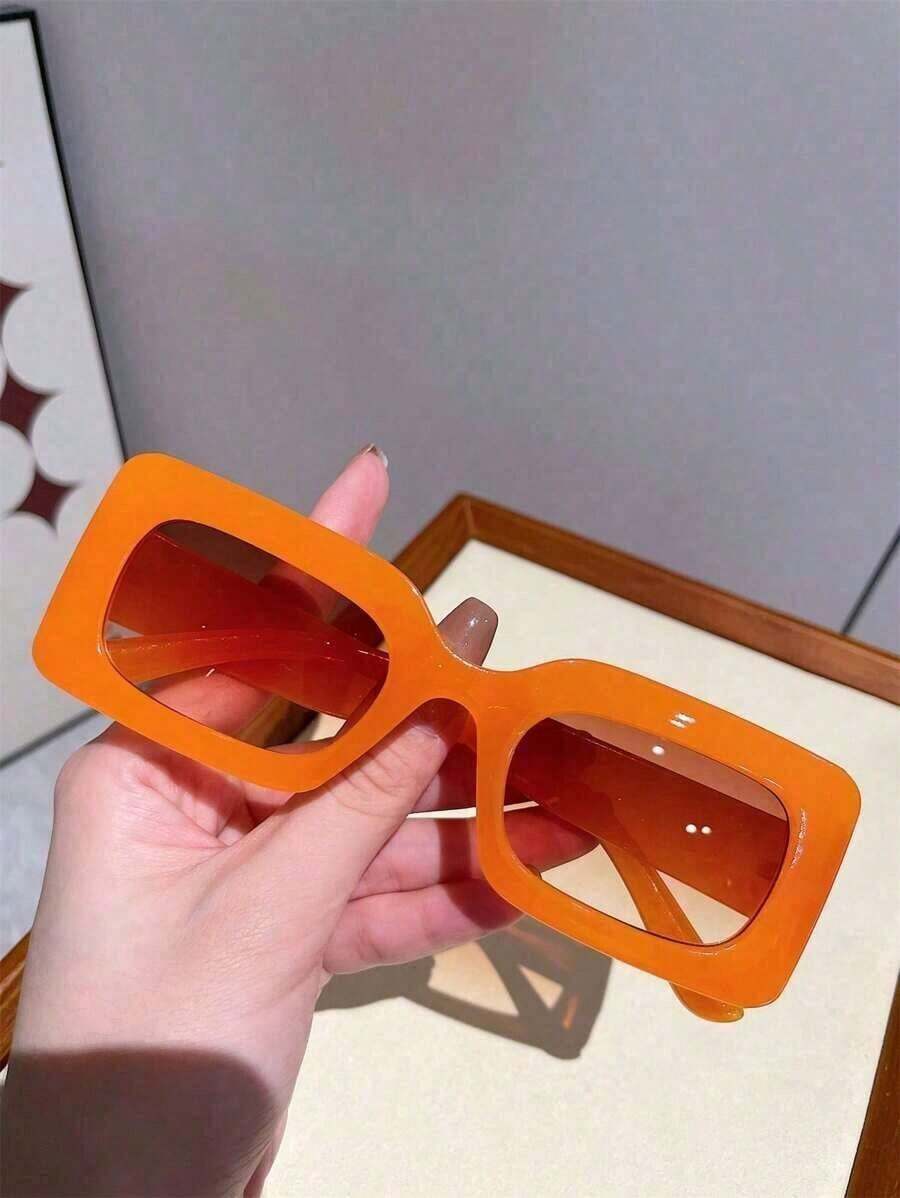 Rectangular Fashion Sunglasses - Travel Accessories For Women ulasan dan harga