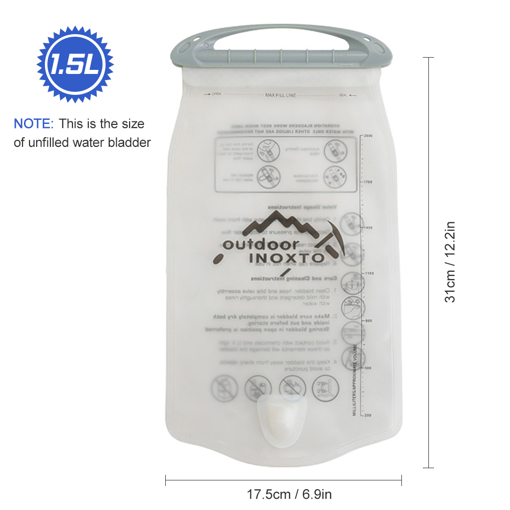 1.5L / 2L Hydration Bladder Le - Hydration Pack Backpack ulasan dan harga