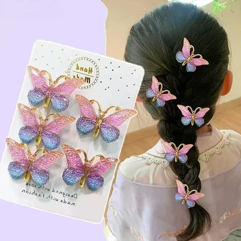5pcs Sweet Hair Clips Stereosc - Travel Accessories With Kids ulasan dan harga