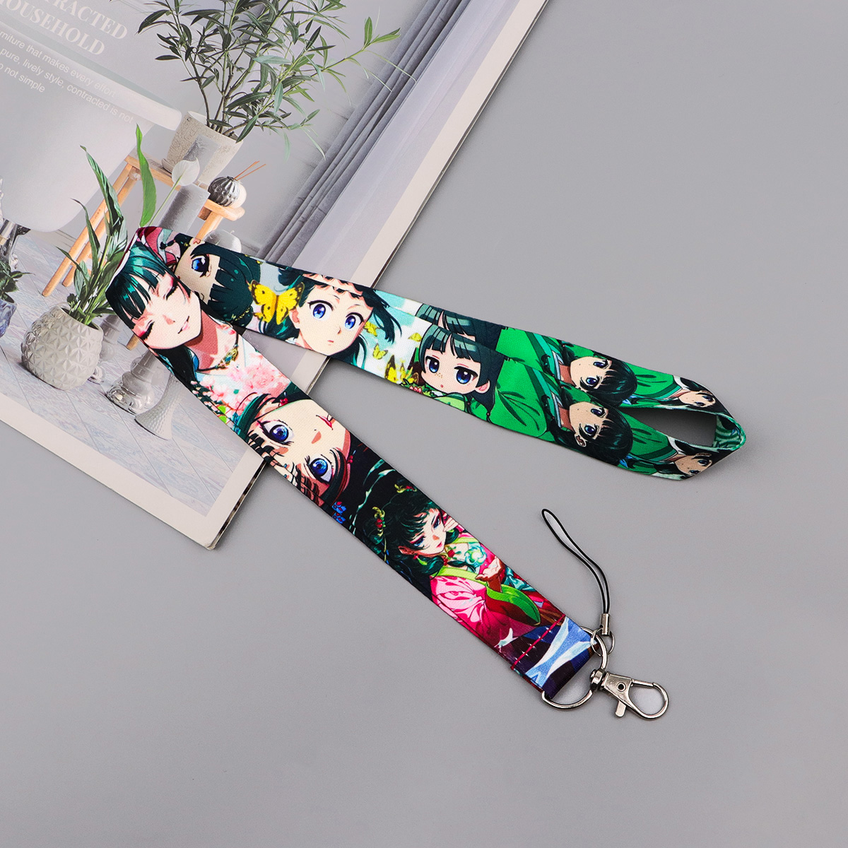 Cute Anime Girl Lanyard Neck S - Travel Accessories Store ulasan dan harga