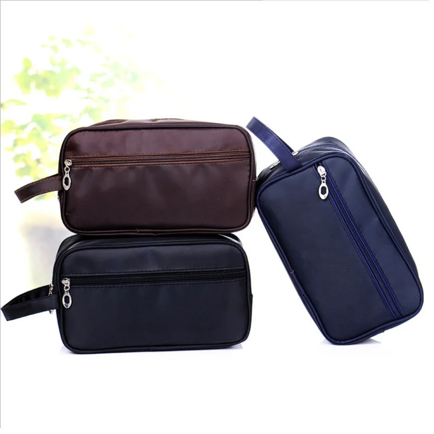 Men Travel Makeup   Zipper Cos - Travel Accessories Kit For Men ulasan dan harga
