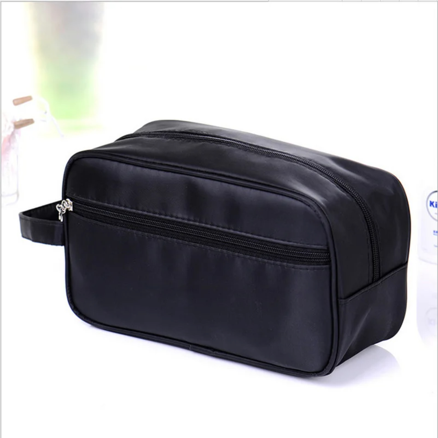 Men Travel Makeup   Zipper Cos - Travel Accessories Kit For Men ulasan dan harga