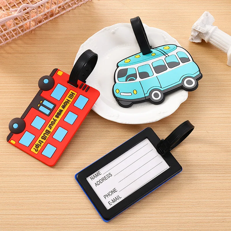 Cute Cartoon Cars PVC Silicone - Travel Accessories List ulasan dan harga