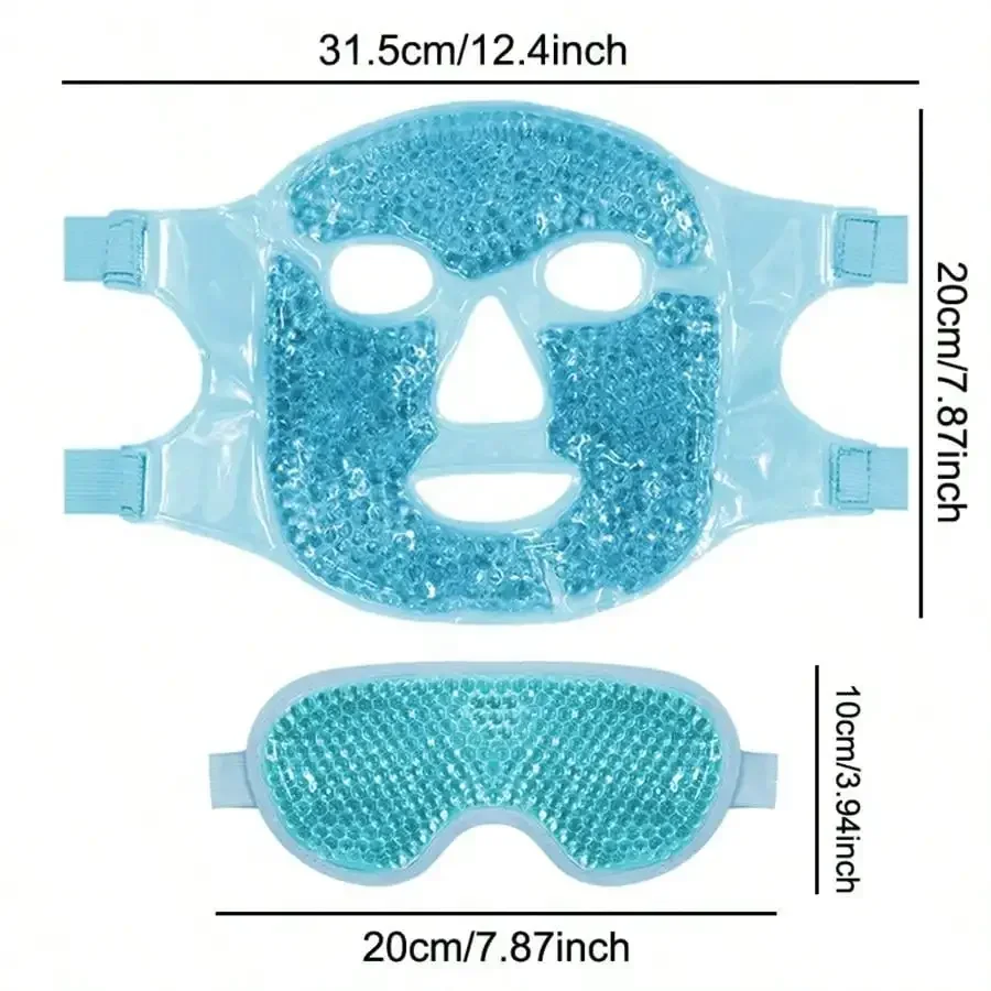 Gel Cooling Ice Face Eye Mask  - Travel Accessories Eye Mask ulasan dan harga