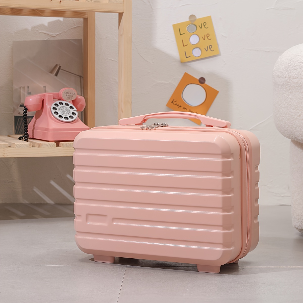 Chic 14-Inch Mini Suitcase Cos - Travel Ziplock Bags ulasan dan harga